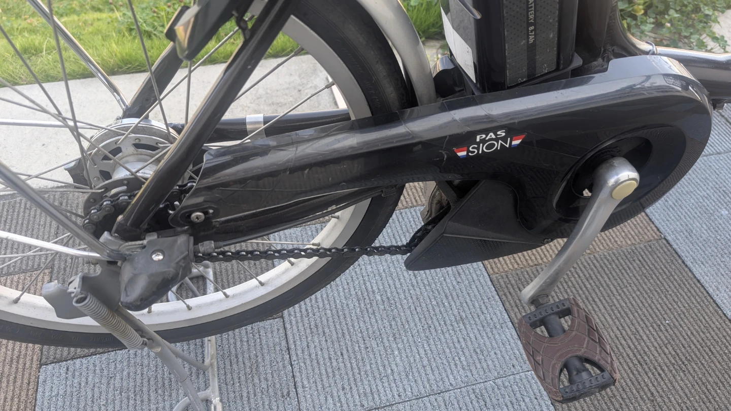 ヤマハ パス シオン 前後20インチ 電動アシスト自転車の写真10枚目