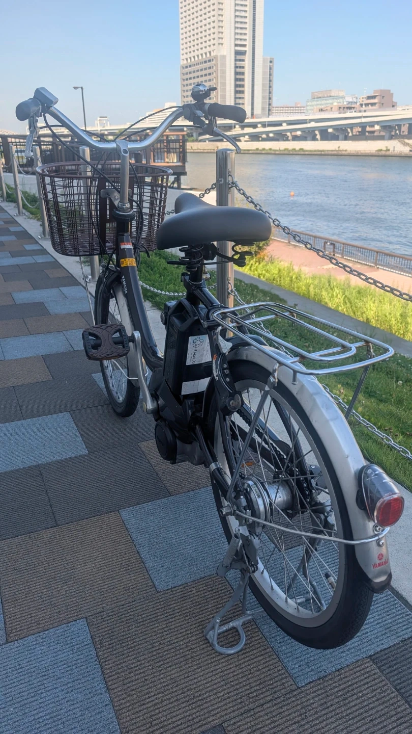ヤマハ パス シオン 前後20インチ 電動アシスト自転車の写真4枚目