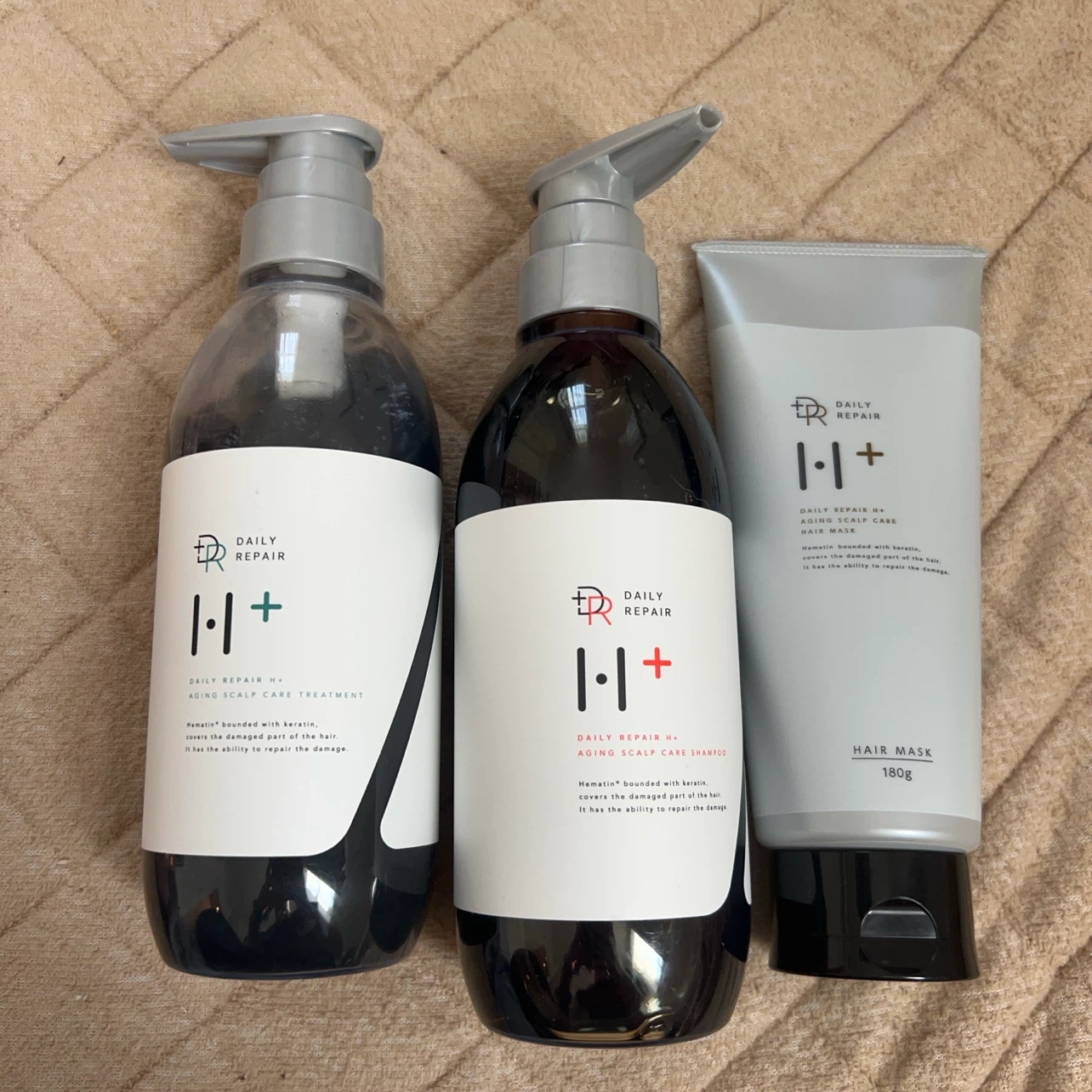 デイリーリペア H+ シャンプー トリートメント マスク