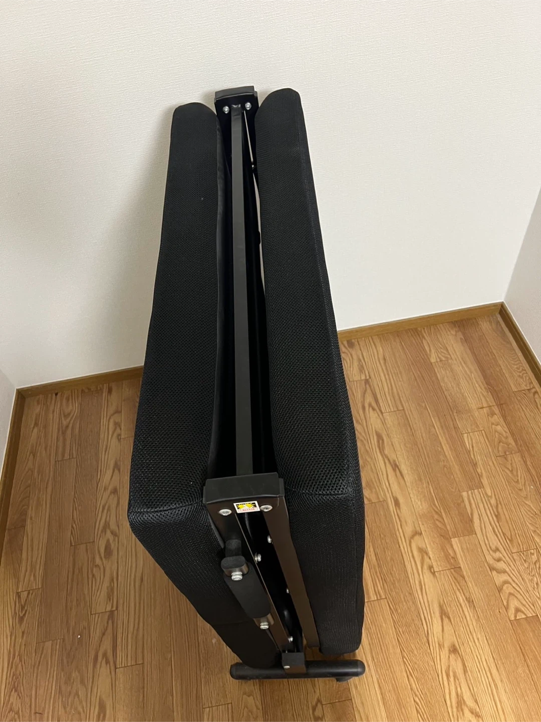(予約済)折りたたみベッド 黒