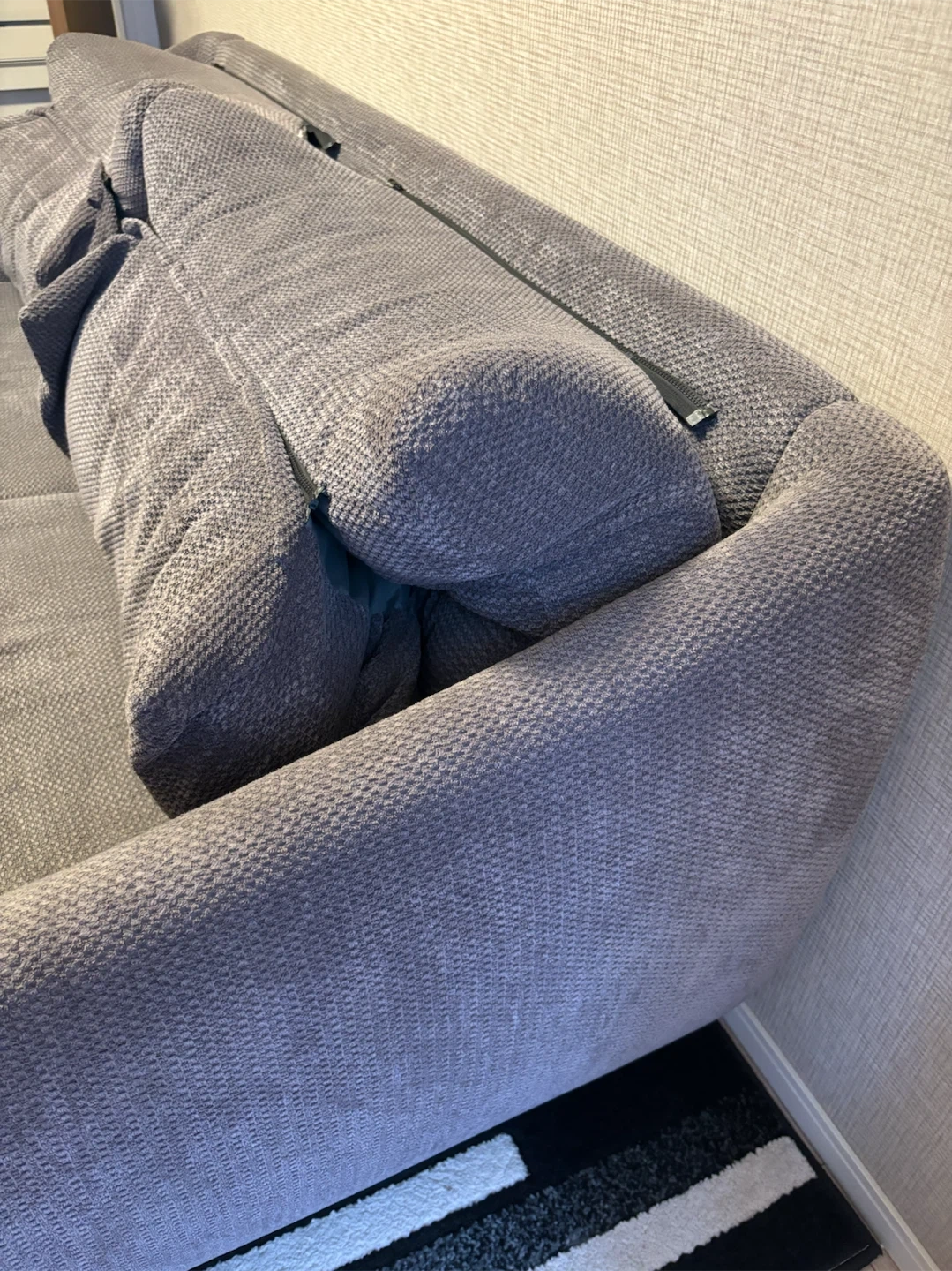 グレー 2〜3人掛けソファの写真2枚目