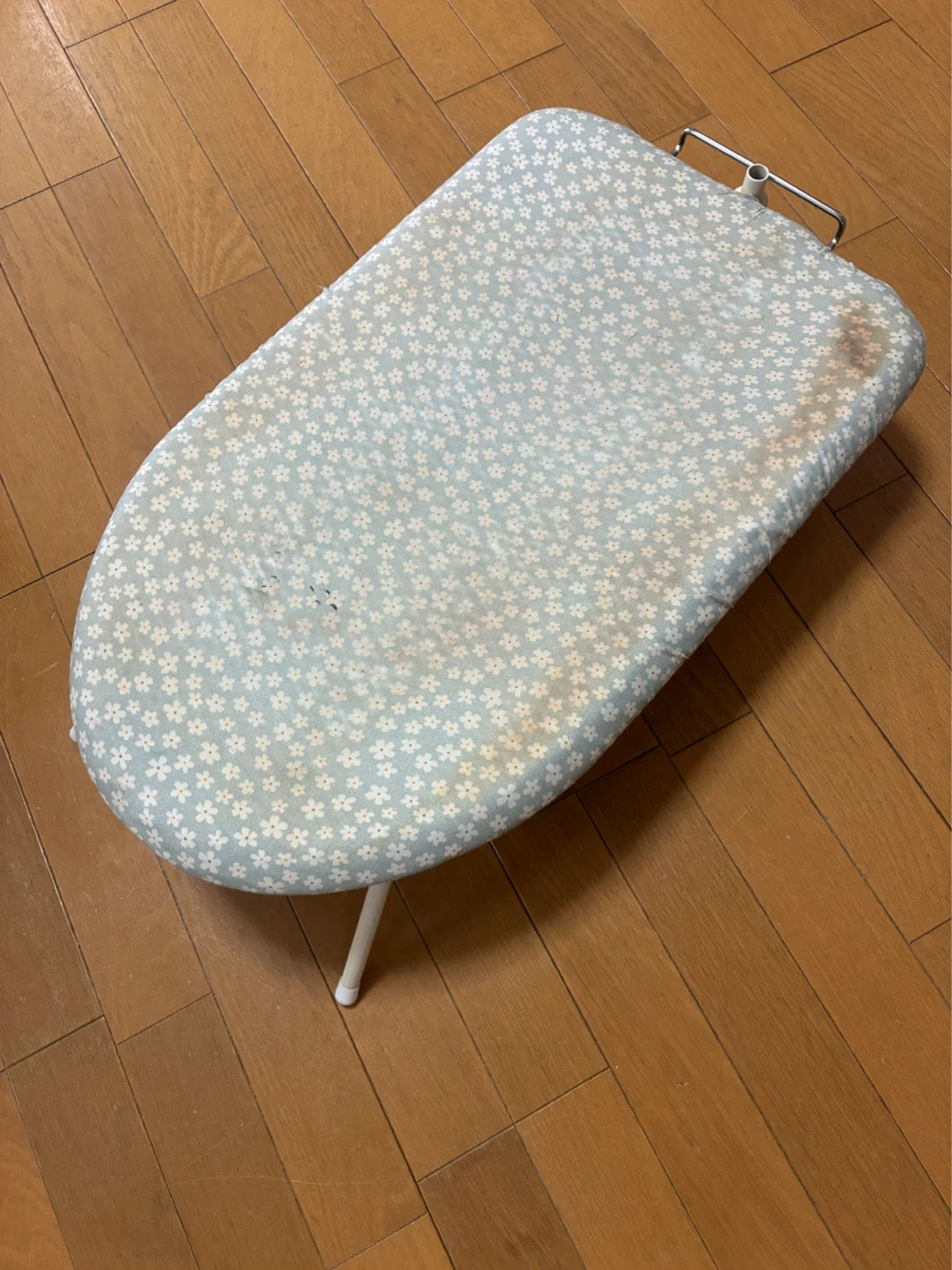 花柄 スタンド式アイロン台 折りたたみ