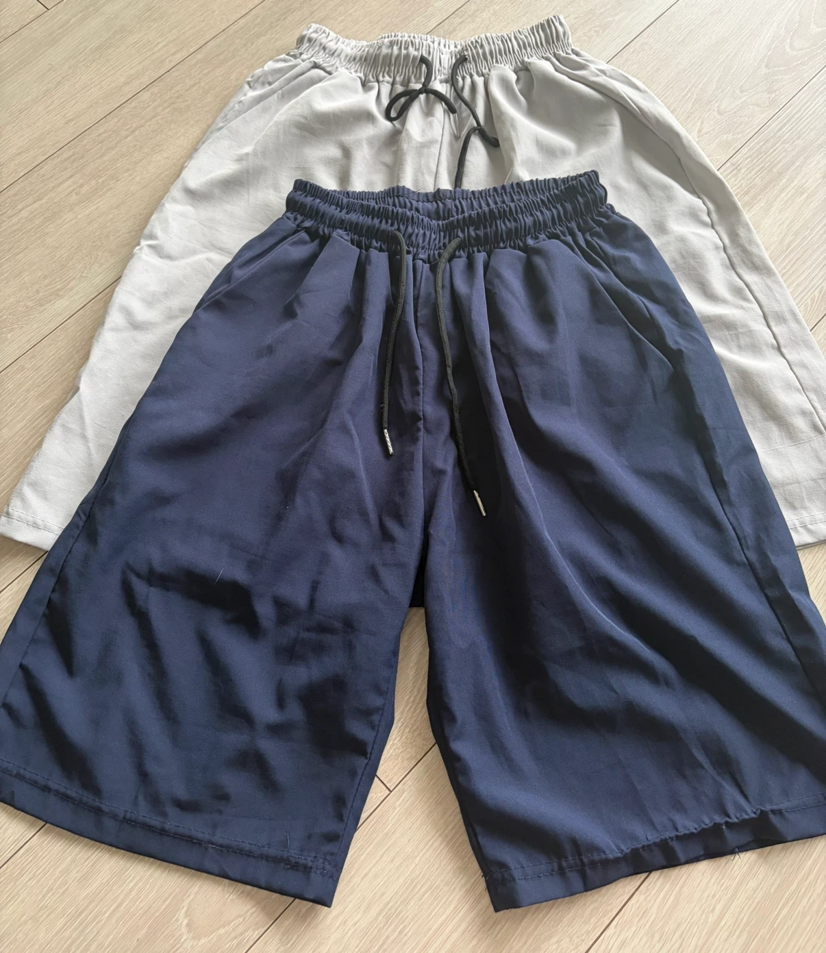 ハーフパンツ 2枚セット ネイビー グレー160