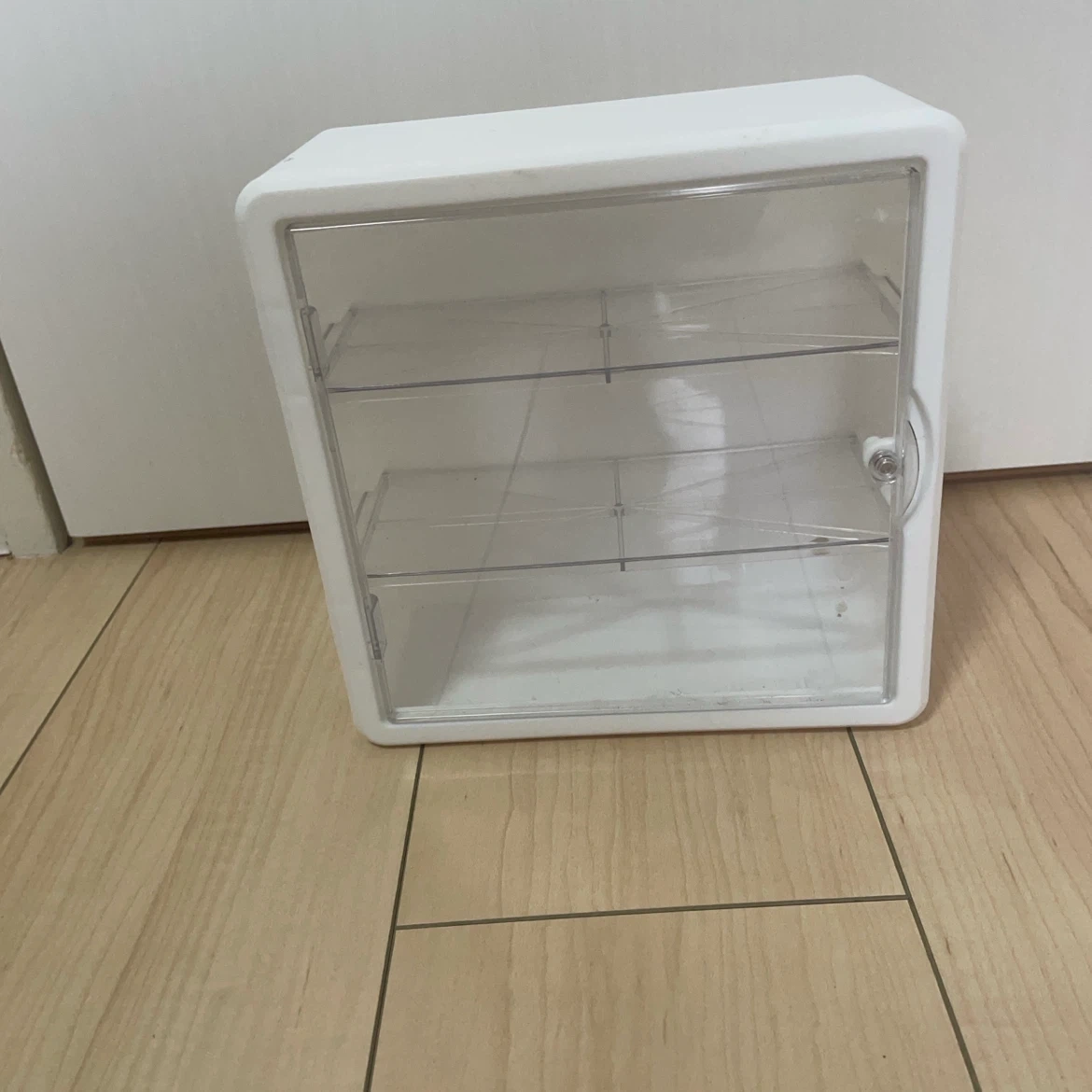 卓上収納ケース ディスプレイボックス 白