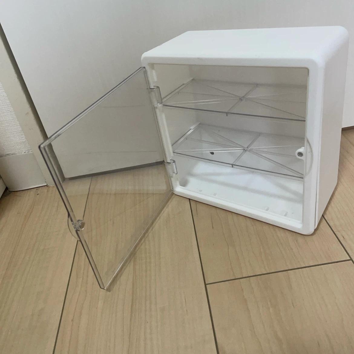 卓上収納ケース ディスプレイボックス 白の写真2枚目