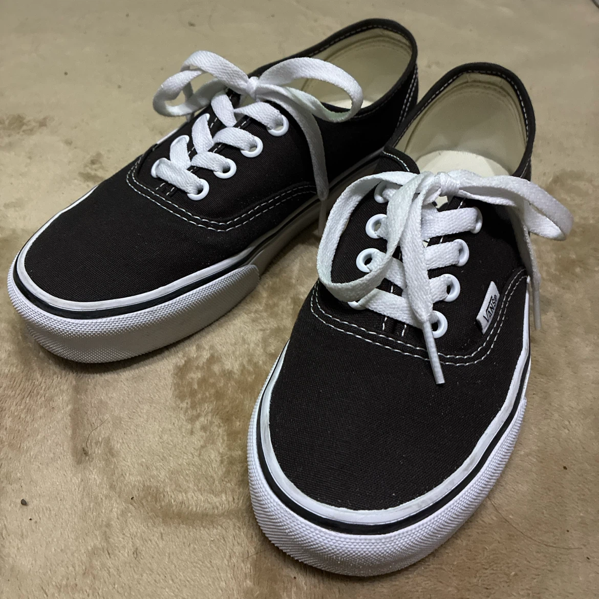 VANS Authentic ブラウン スニーカー 22.5cm