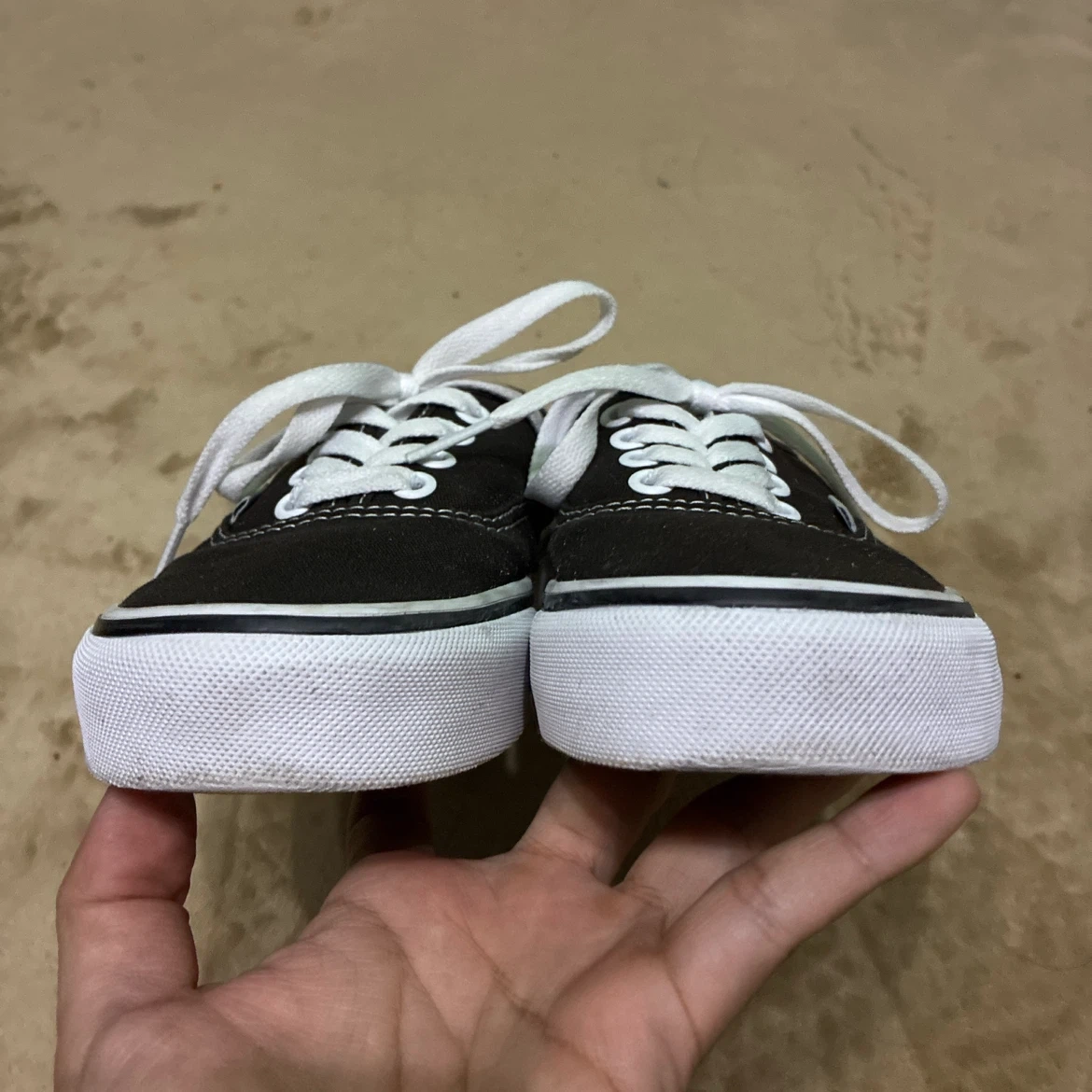 VANS Authentic ブラウン スニーカー 22.5cmの写真7枚目