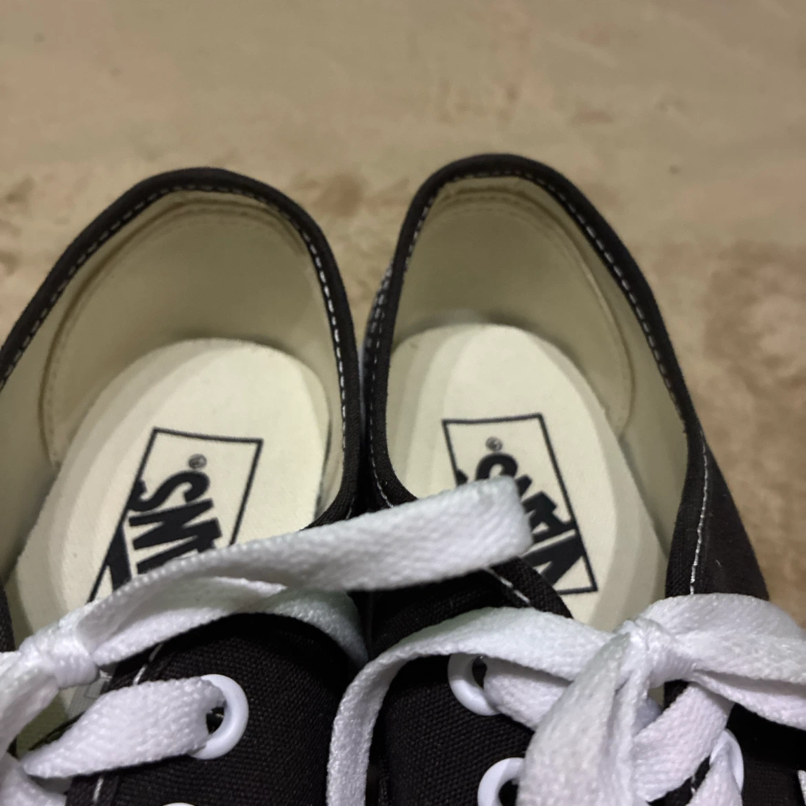 VANS Authentic ブラウン スニーカー 22.5cmの写真9枚目
