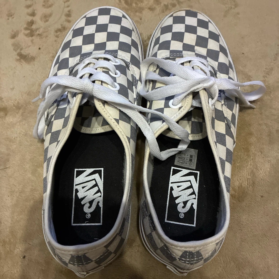 VANS Authentic チェッカーフラッグ スニーカー 23.5cmの写真3枚目