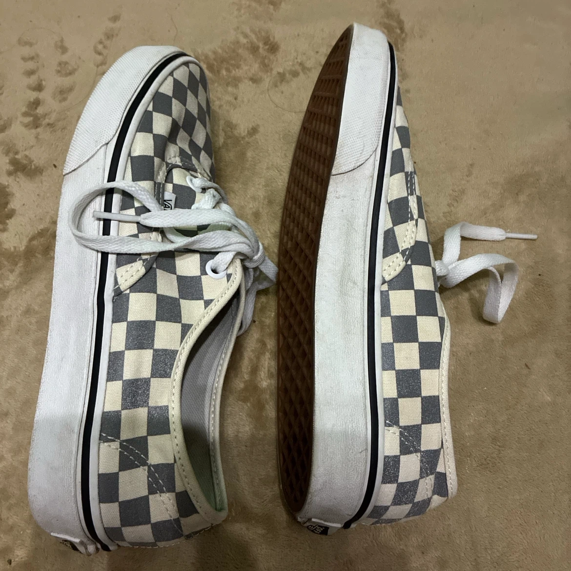 VANS Authentic チェッカーフラッグ スニーカー 23.5cmの写真5枚目