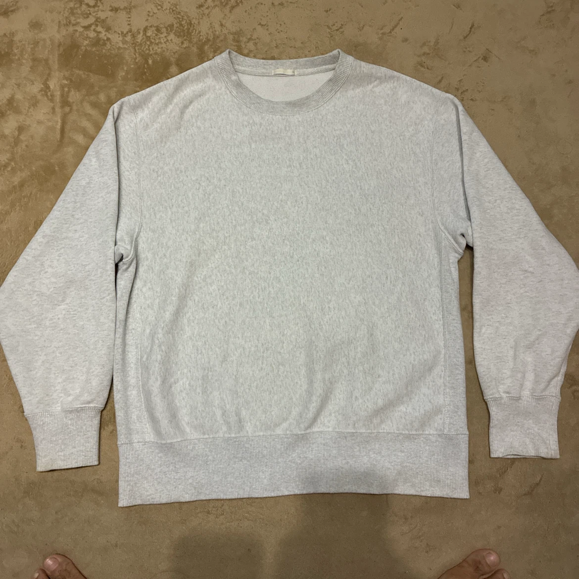 GU ジーユー クルーネック スウェット グレー Mサイズ