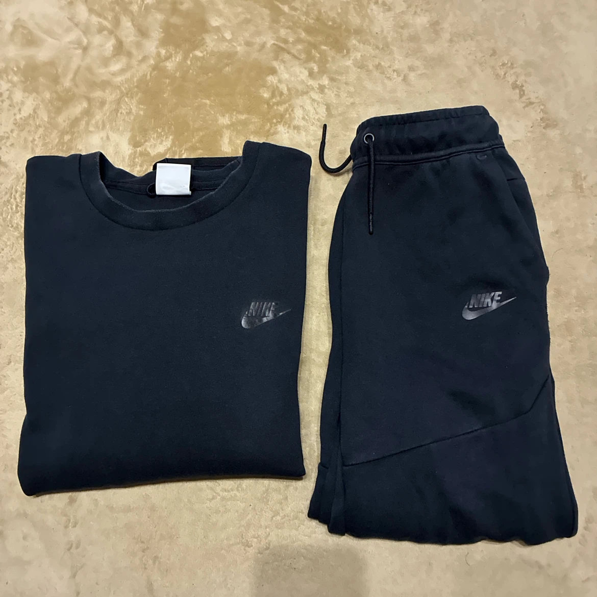 NIKE ナイキ テックフリース セットアップ ブラック 上下セット 上M、下L