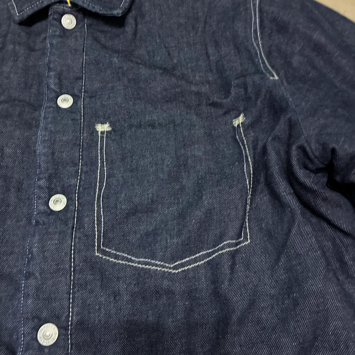 Levi's Red リバーシブル デニム ジャケット キルティング ジャケットの写真3枚目
