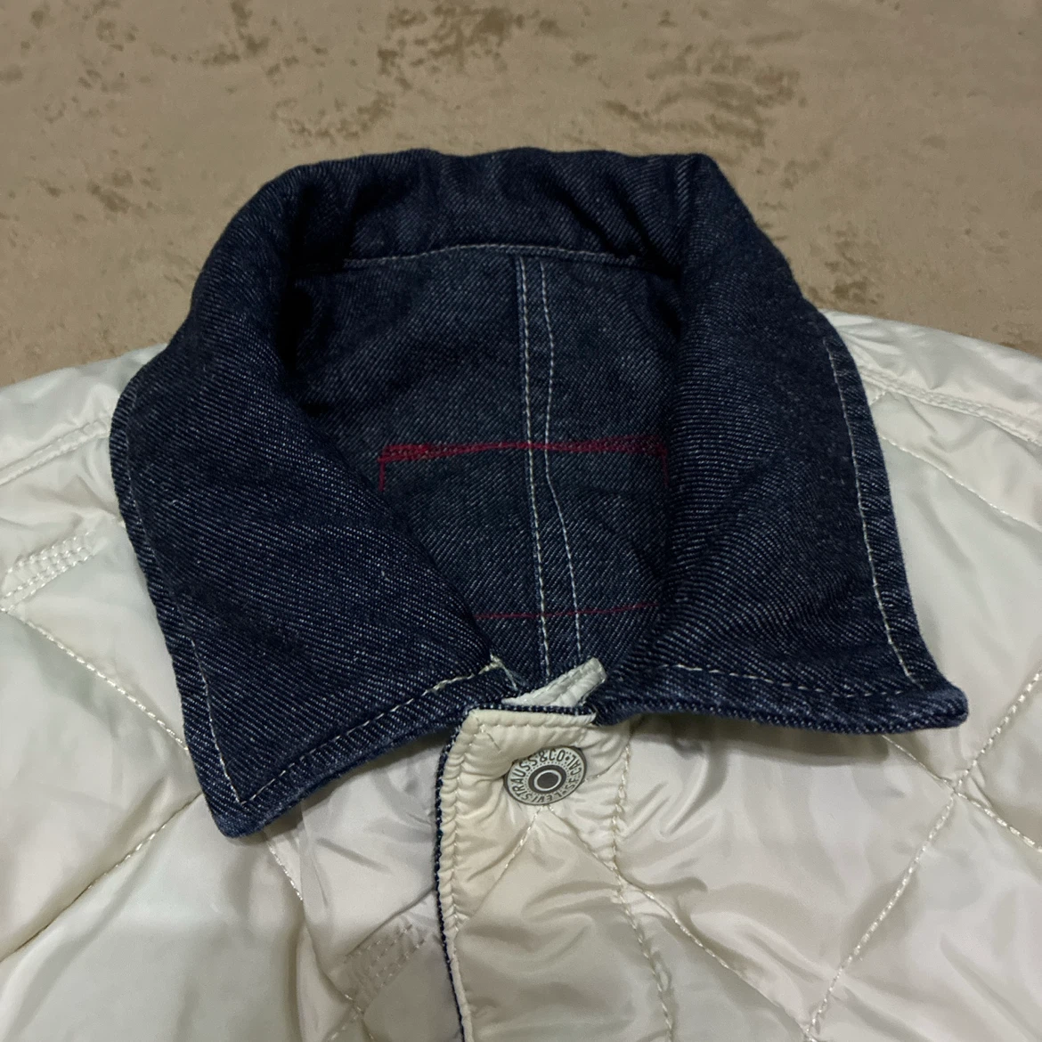 Levi's Red リバーシブル デニム ジャケット キルティング ジャケットの写真7枚目