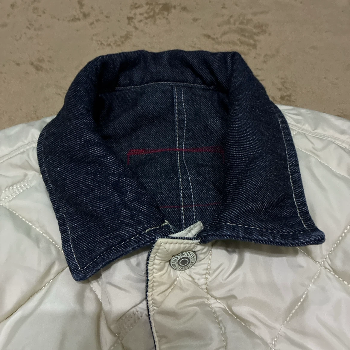 Levi's Red リバーシブル デニム ジャケット キルティング ジャケットの写真7枚目