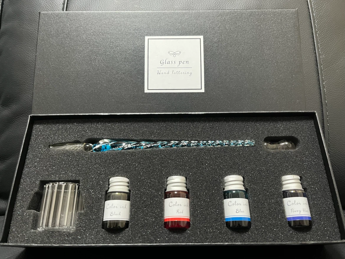 ガラスペン インクセット