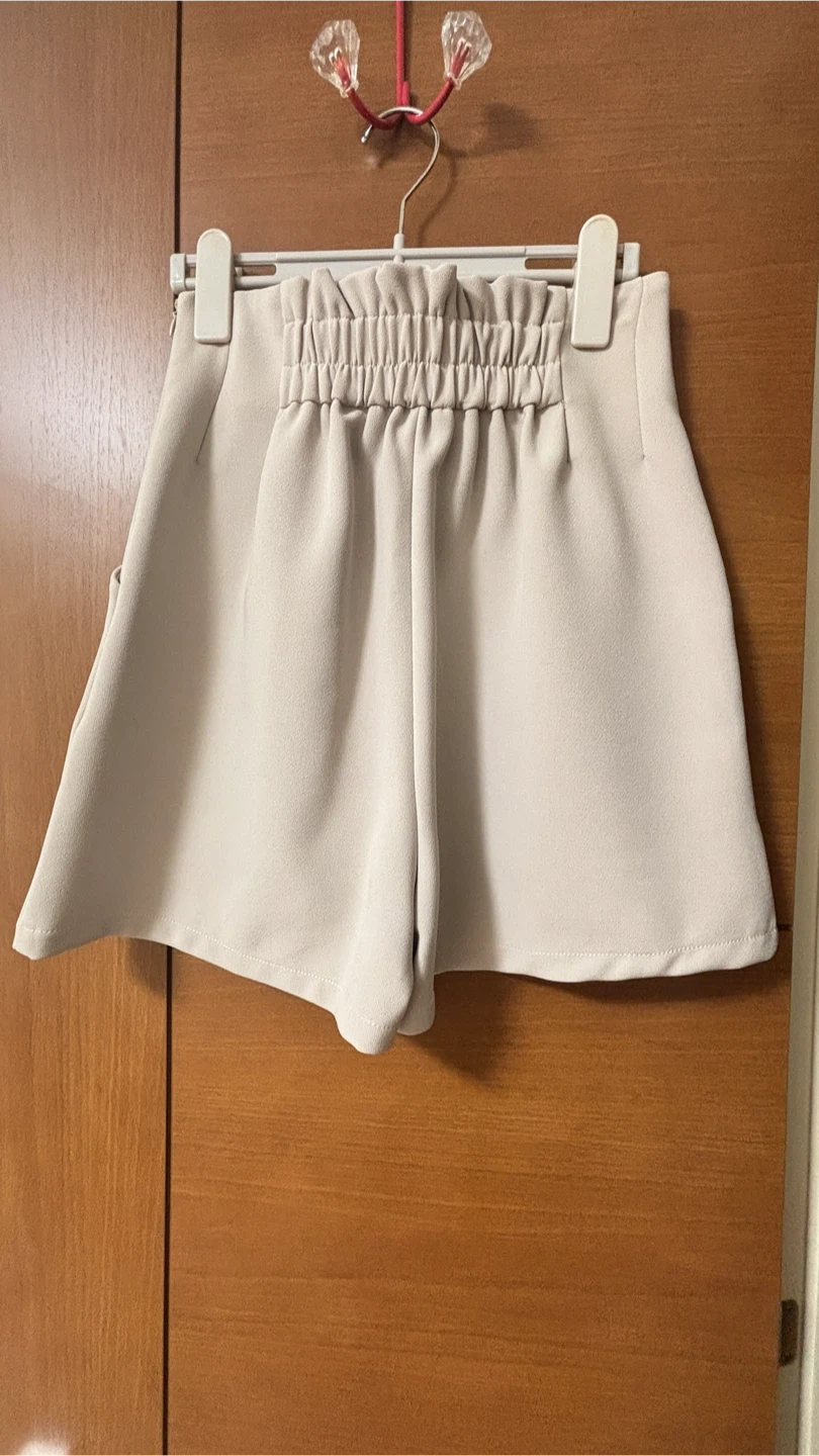 ショートパンツ チェック フリーサイズの写真3枚目