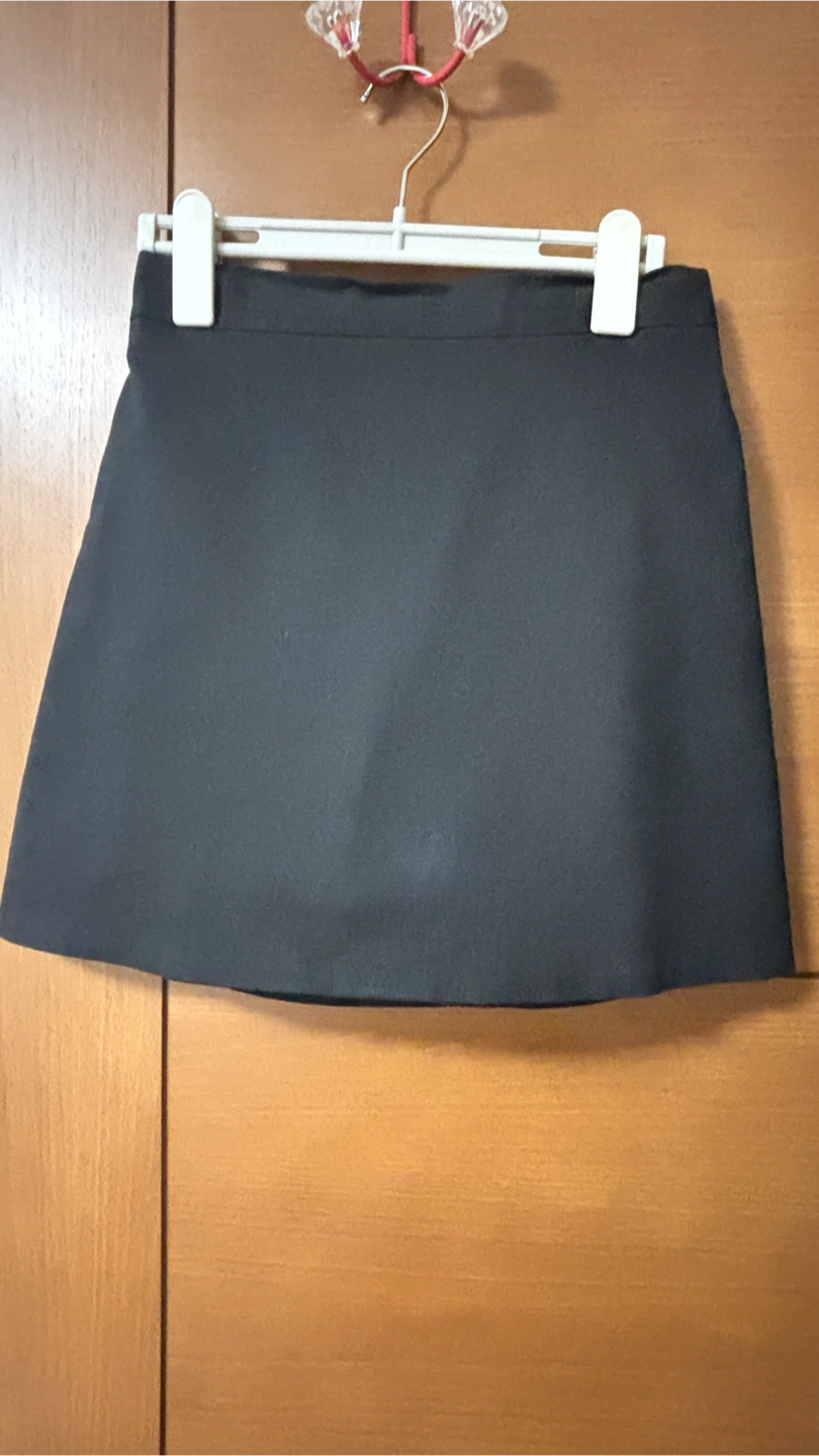 黒色 ミニスカート