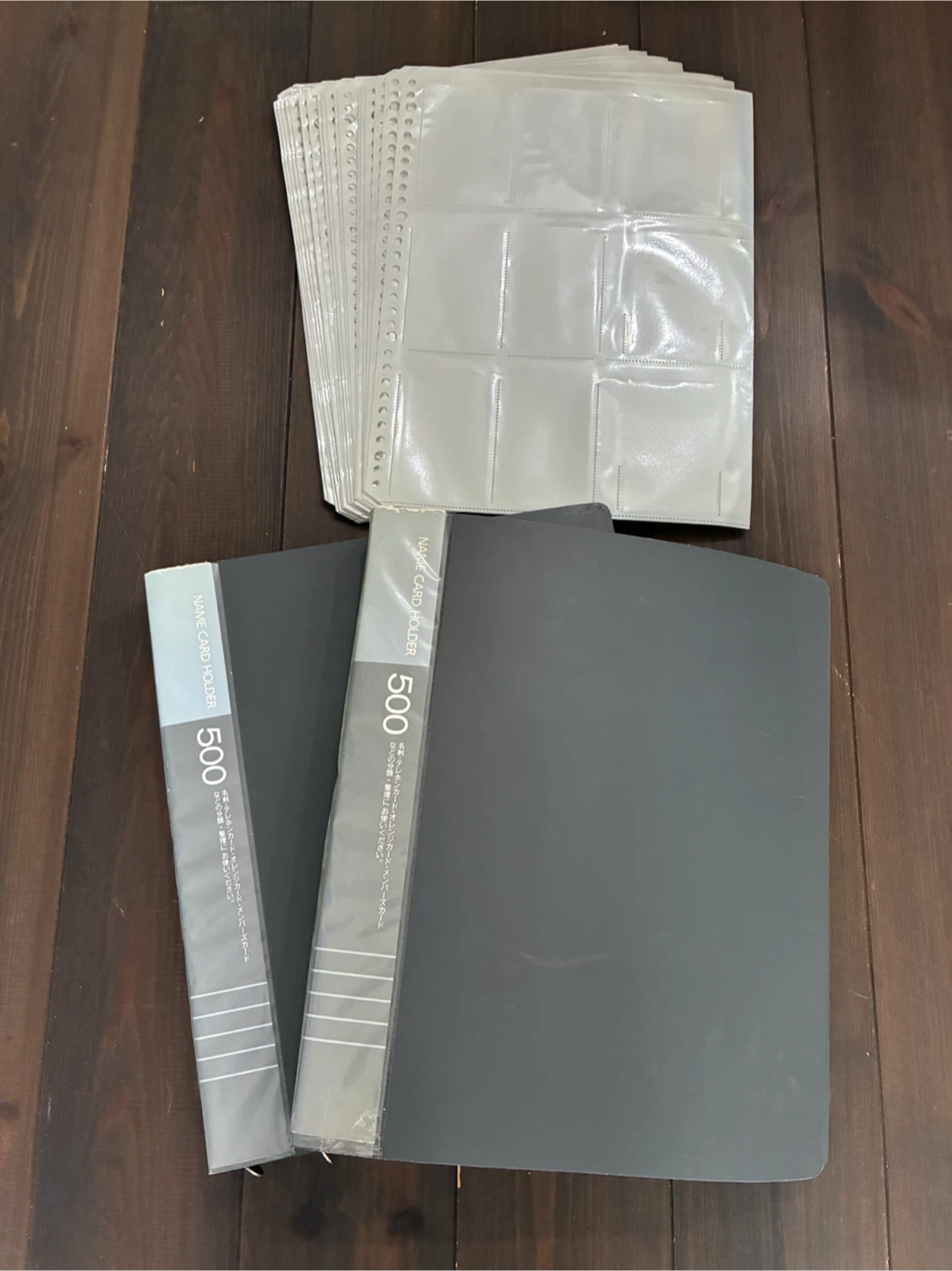 コクヨ 名刺ホルダー 500名用 2冊セットの写真2枚目