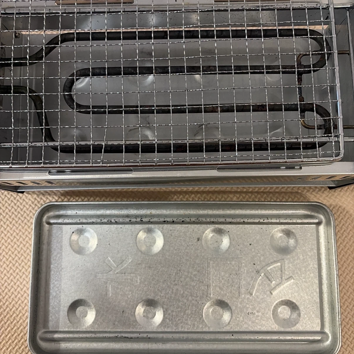 電気網焼器 アミ焼き大将 ワイドの写真2枚目