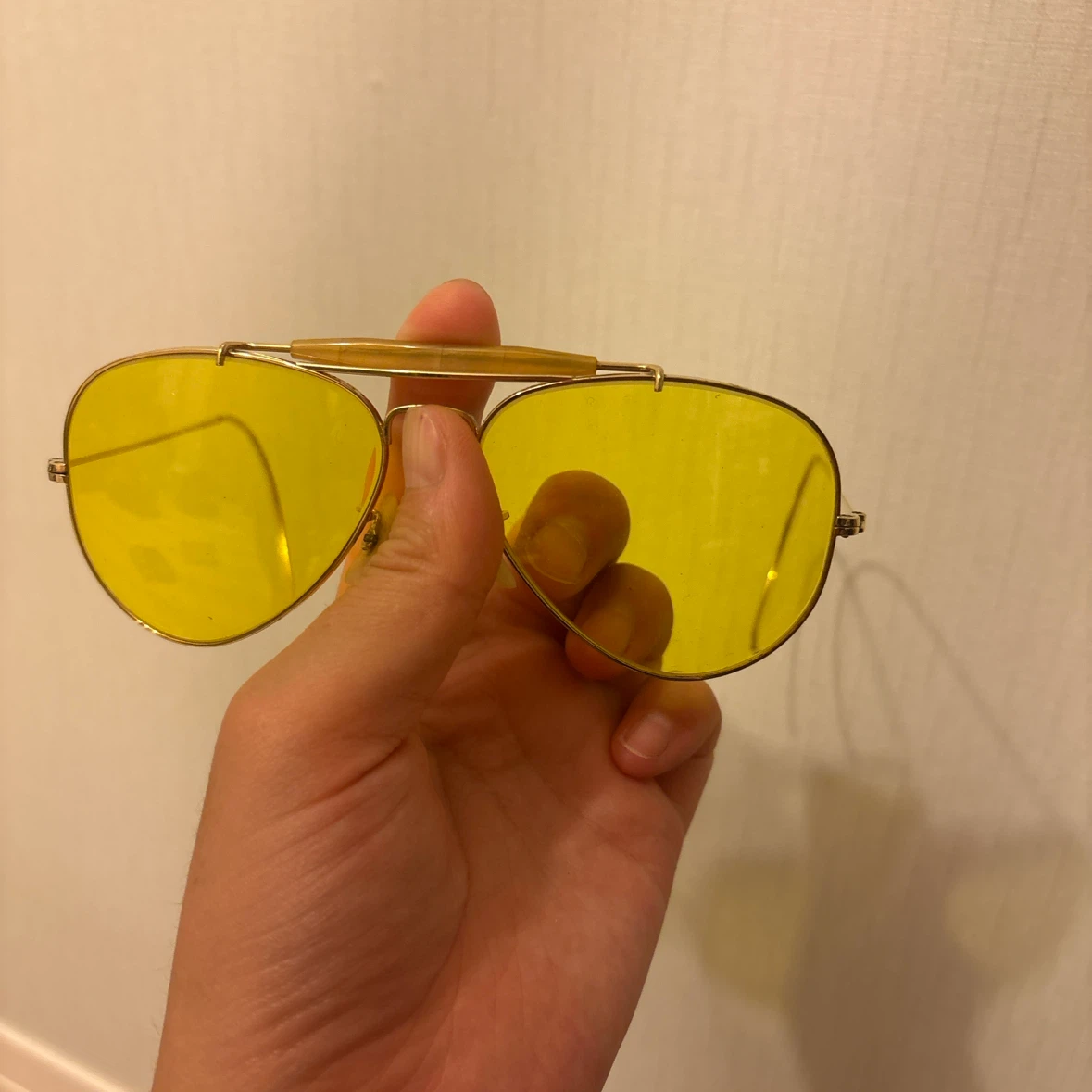 1970s B&L RAY-BAN アビエーター USA イエローレンズ