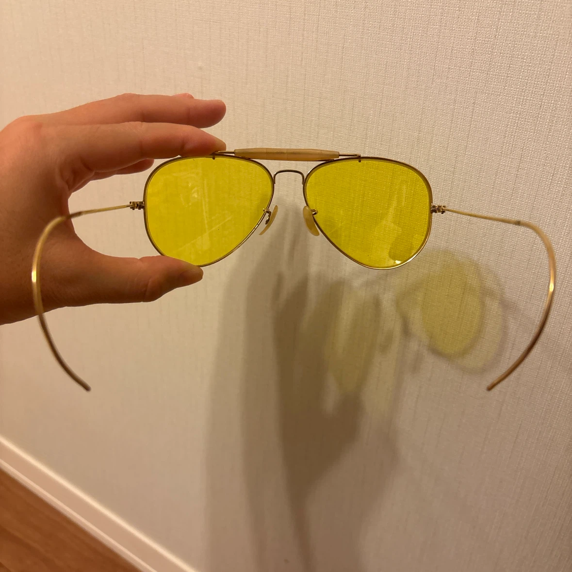 1970s B&L RAY-BAN アビエーター USA イエローレンズの写真4枚目