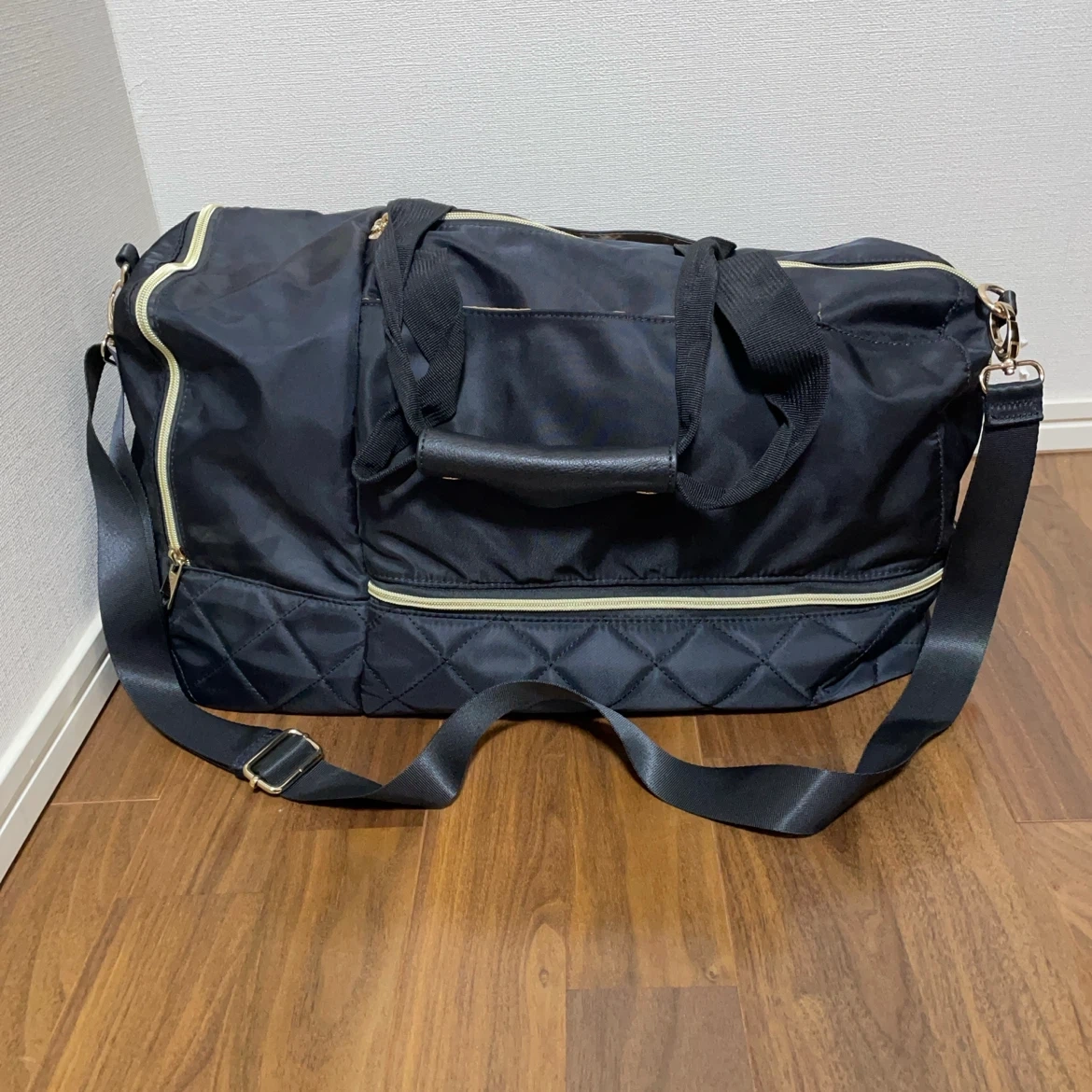 フェリシモ ボストンバッグ 黒