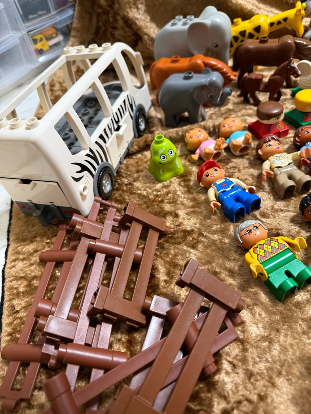 LEGO レゴ デュプロ 大量 まとめ売り 動物園 プリンセス お城の写真6枚目