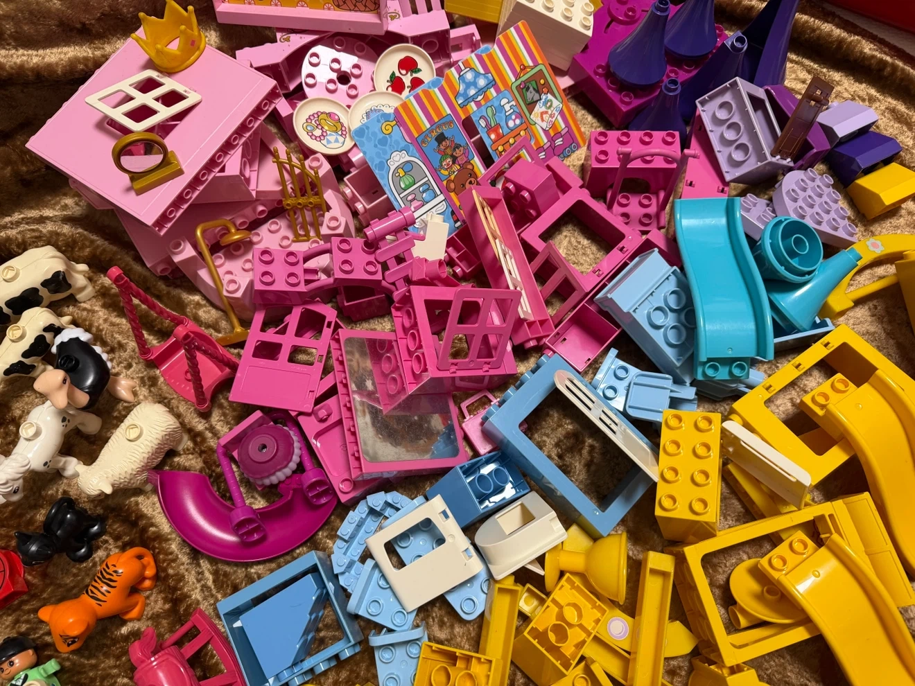 LEGO レゴ デュプロ 大量 まとめ売り 動物園 プリンセス お城の写真9枚目