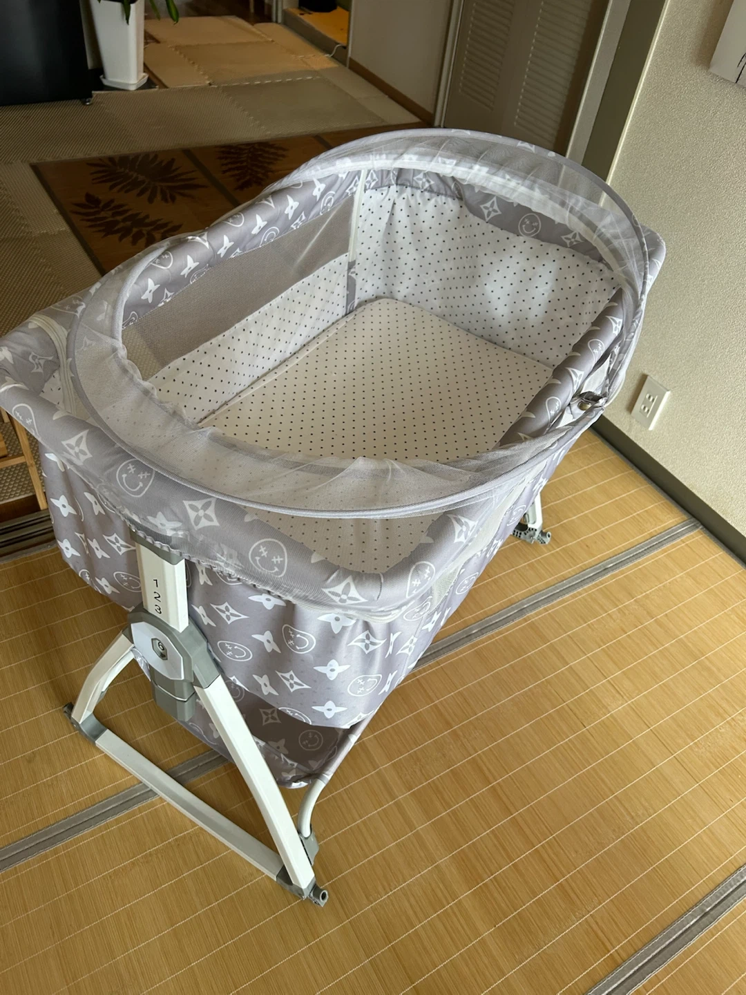 折りたたみベビーベッド 添い寝ベッド