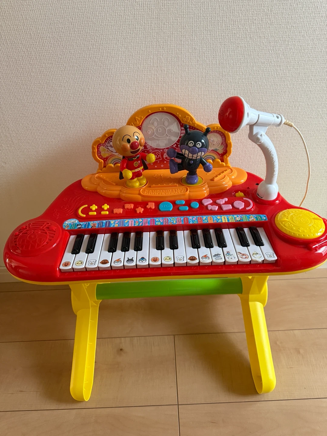 アンパンマン おもちゃ キーボード 椅子付き