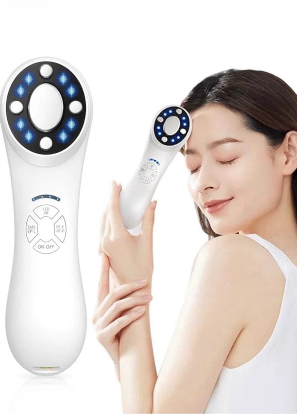 新品❤️多機能美顔器 RF-C EMS LED 多機能美顔器 リフトアップ EMS RF美顔器 イオン導出 イオン導入