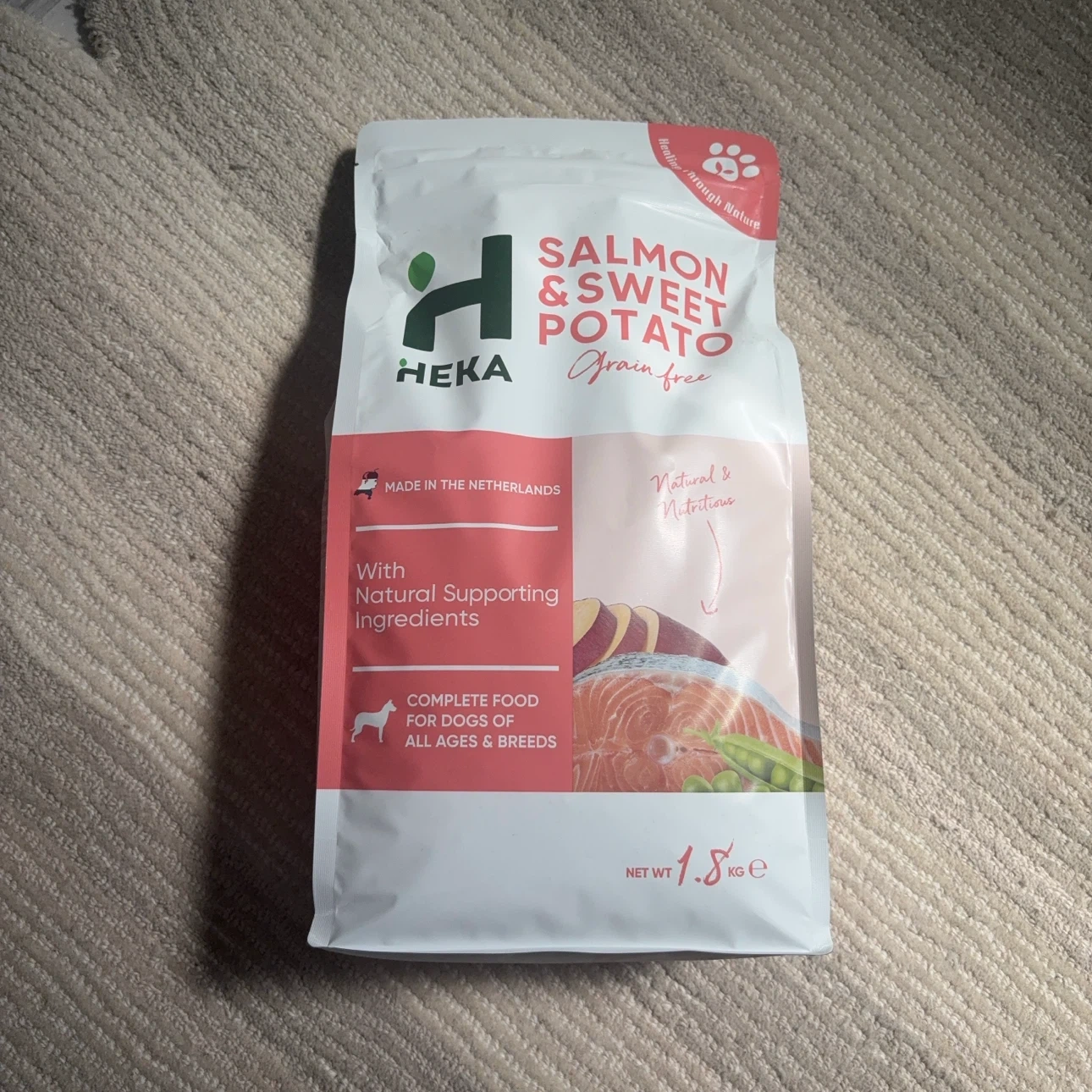 ドッグフード サーモン＆スイートポテト 1.8kg