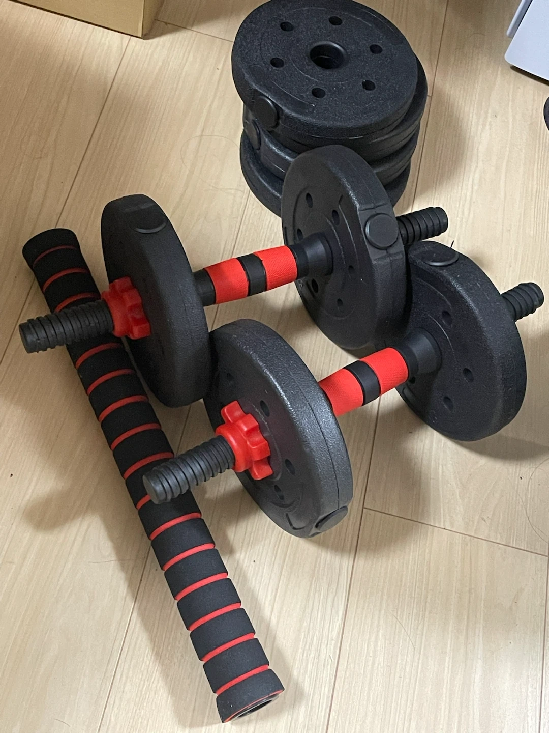 可変式ダンベルセット 重量調節可能 筋トレ/