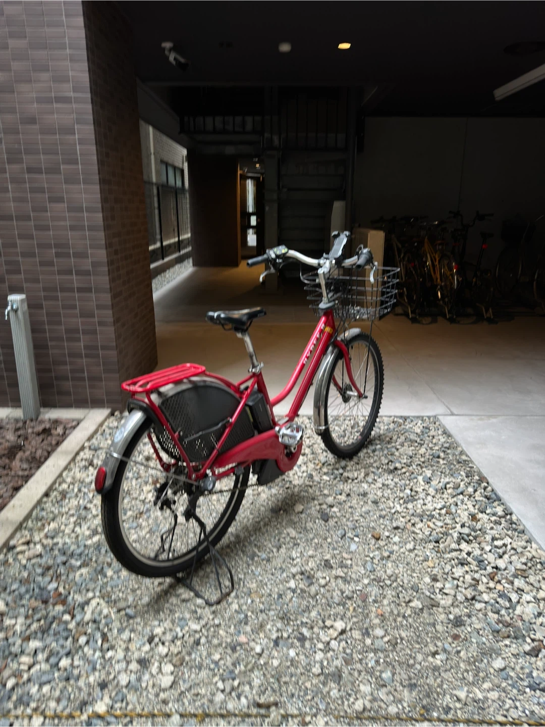 ブリヂストン 電動自転車 HYDEE.II 赤の写真2枚目