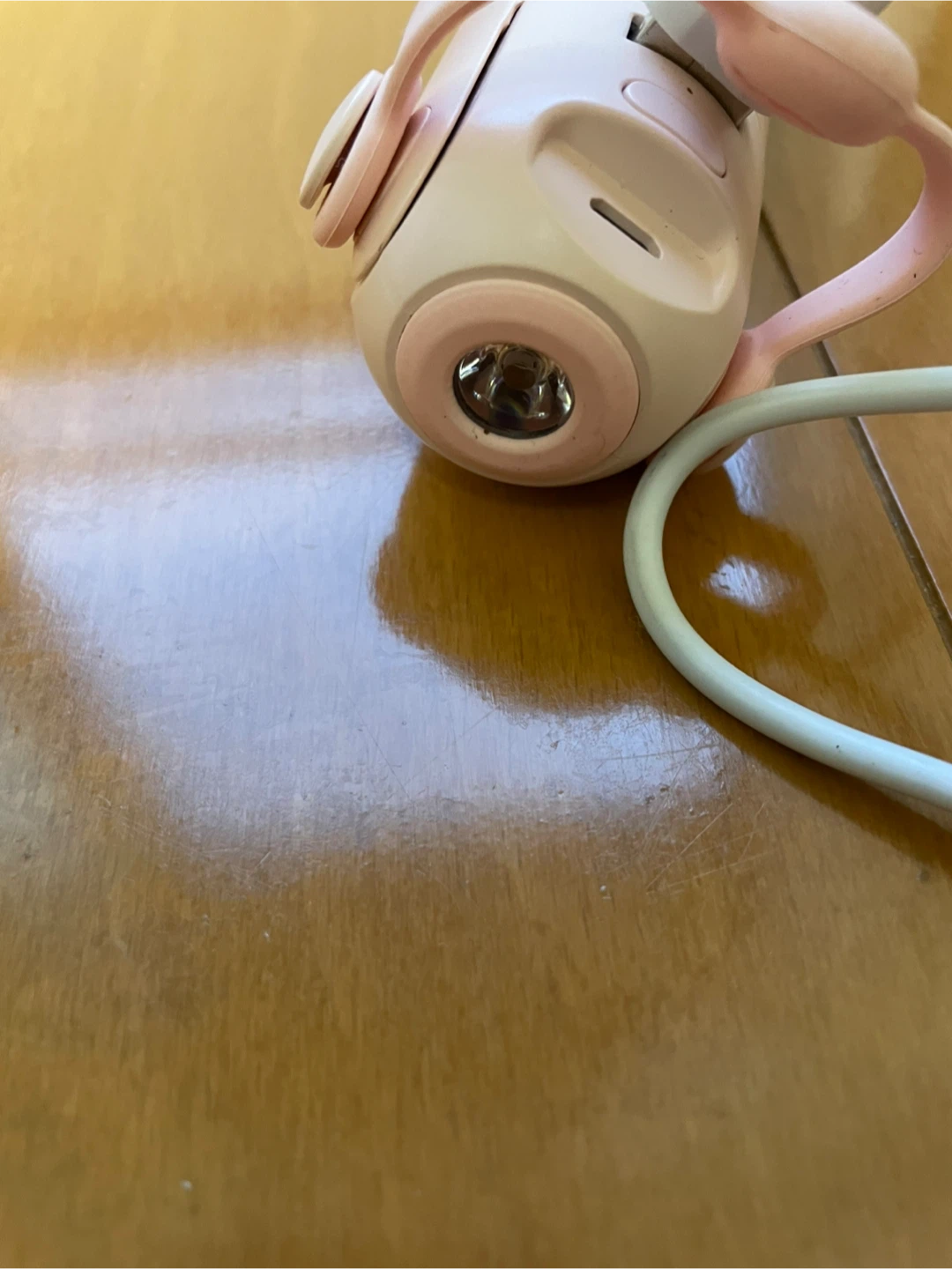 ハンディファン ミニ扇風機 ピンクの写真4枚目