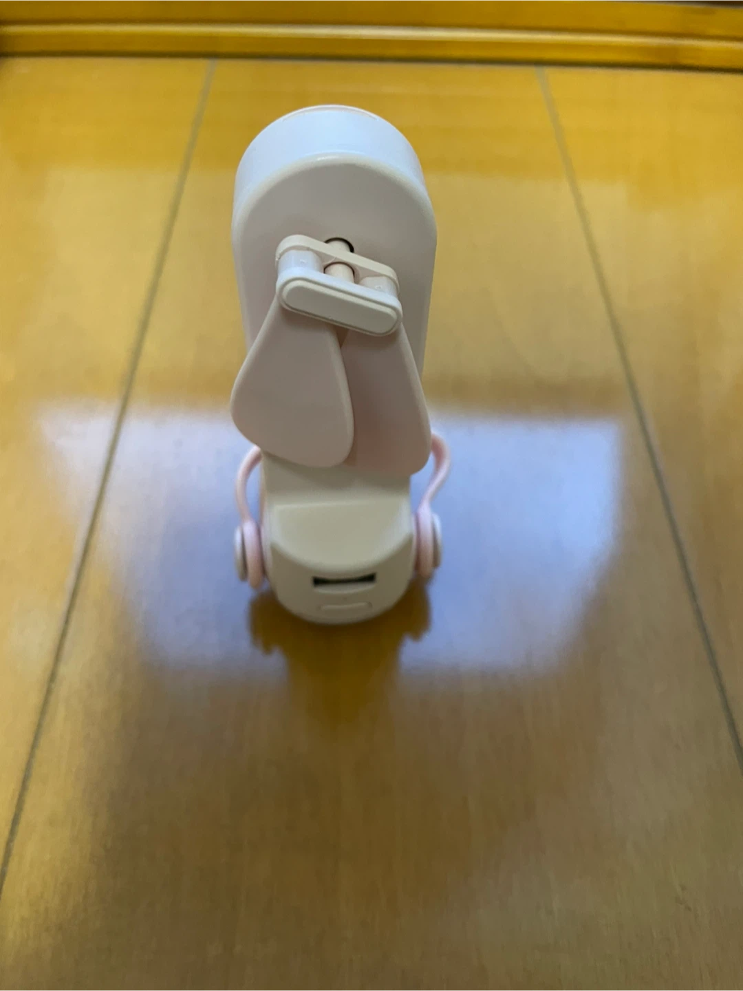 ハンディファン ミニ扇風機 ピンクの写真7枚目