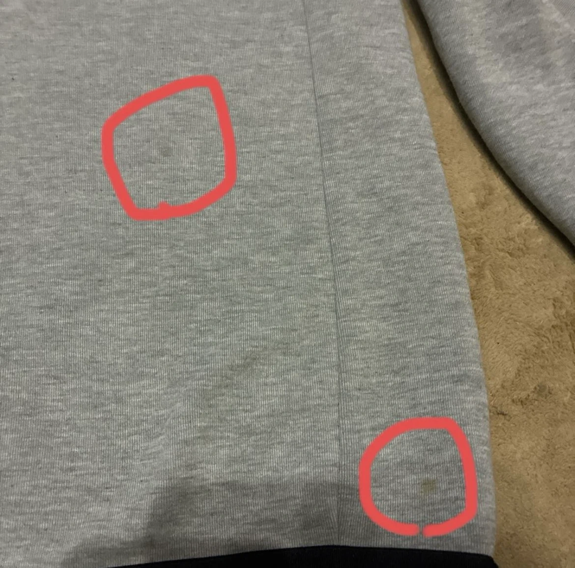 NIKE ナイキ テックフリース セットアップ グレー 上下セット 上M、下Lの写真5枚目
