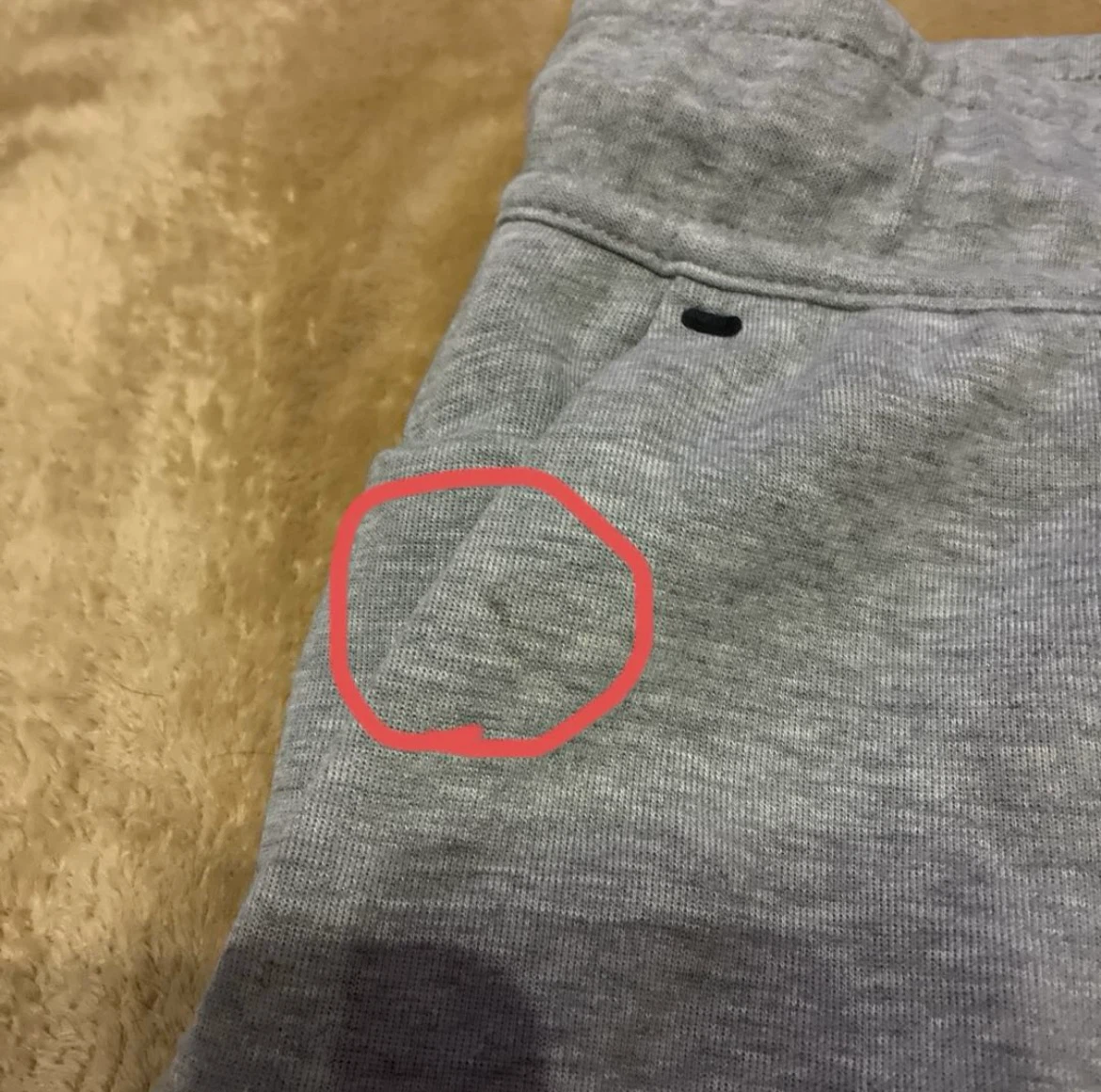 NIKE ナイキ テックフリース セットアップ グレー　上下セット 上M、下Lの写真9枚目