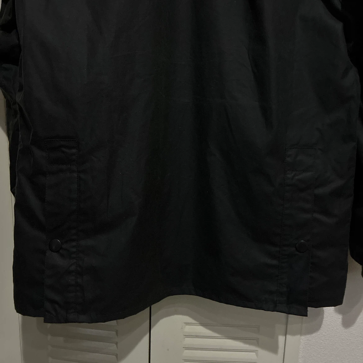 【美品】Barbour バブアー オイルドジャケット オリーブ 38 英国製の写真9枚目