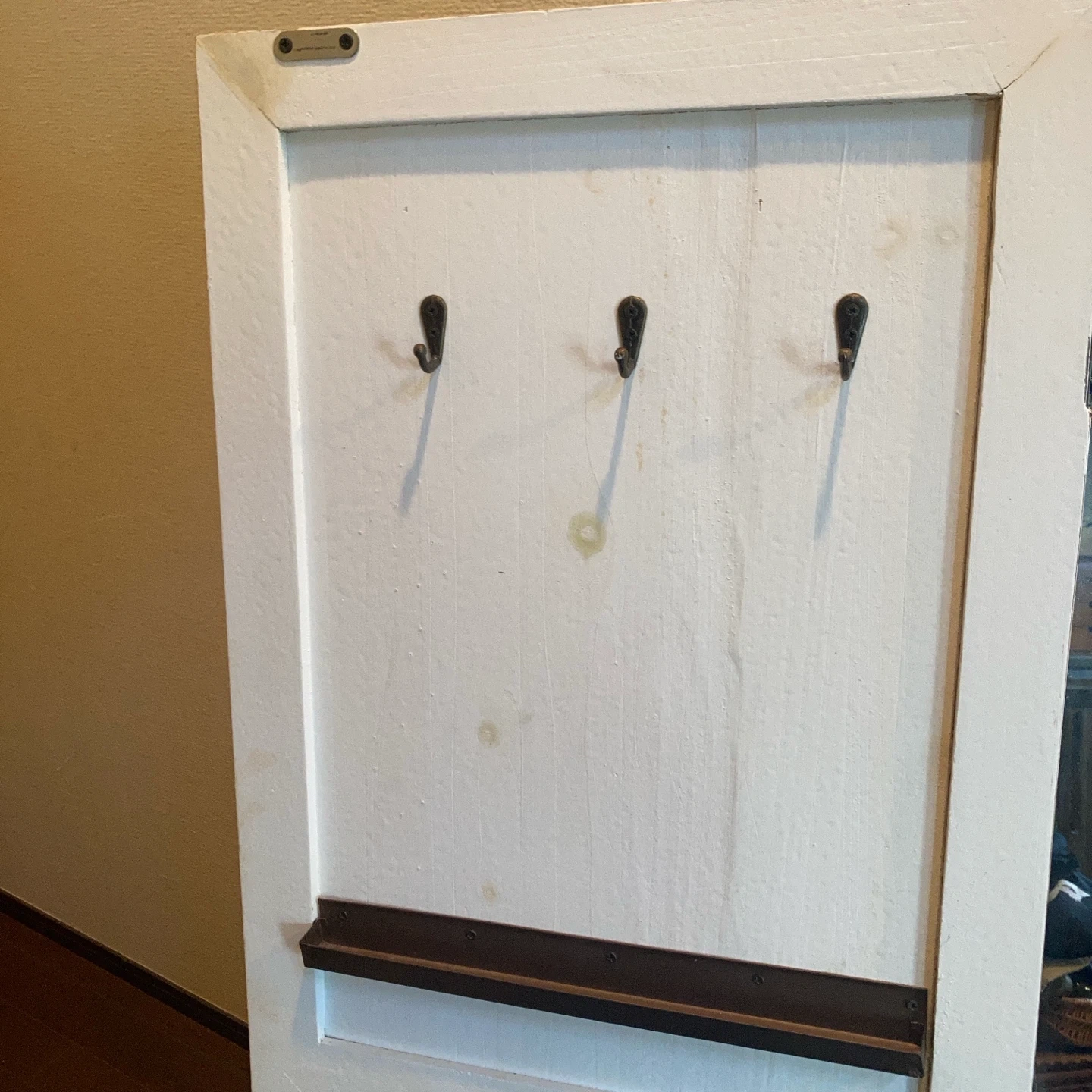 スタンド鏡 木製 引き取りのみの写真3枚目
