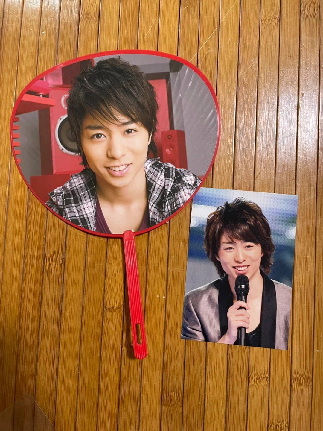 嵐 櫻井翔 うちわ ブロマイド ペンライトセットの写真2枚目