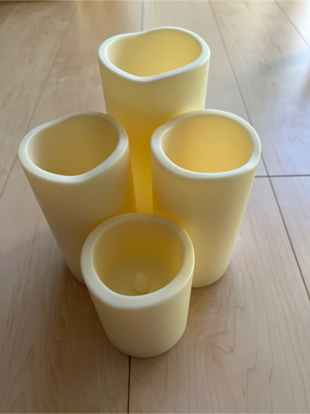IKEA   LEDキャンドル 4個セット