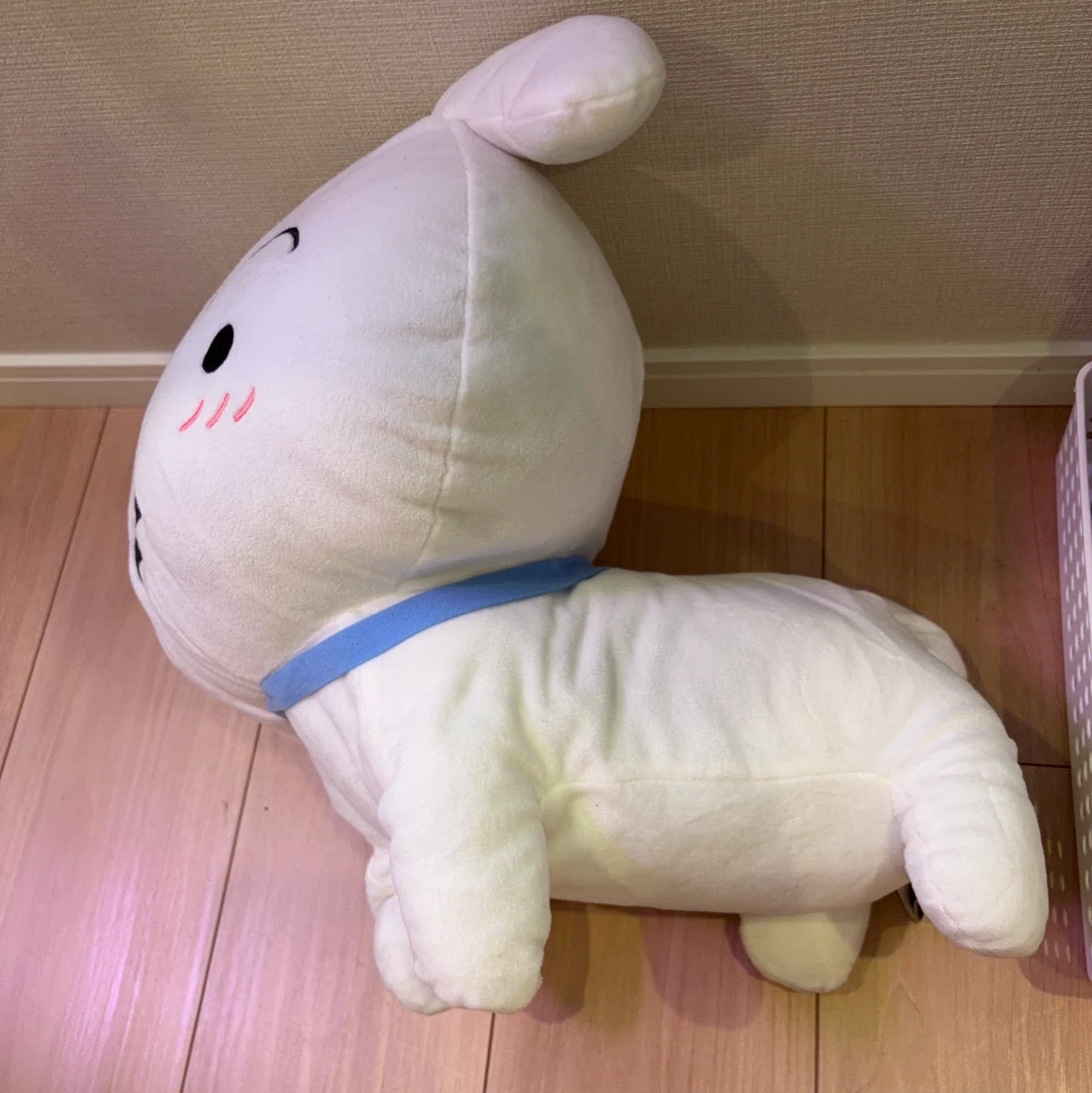 キャラクター ぬいぐるみ 白の写真2枚目