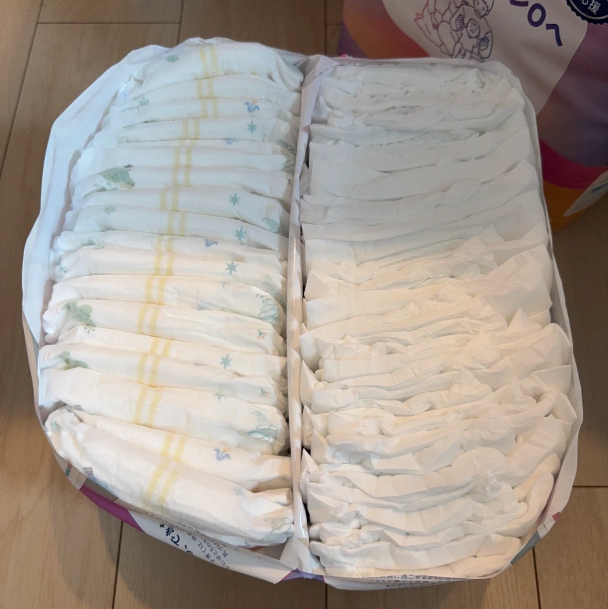 GOON グーン ゆるうんちモレ0へ テープM（6～11kg） 合計304枚（52枚×5パック＋44枚)の写真2枚目