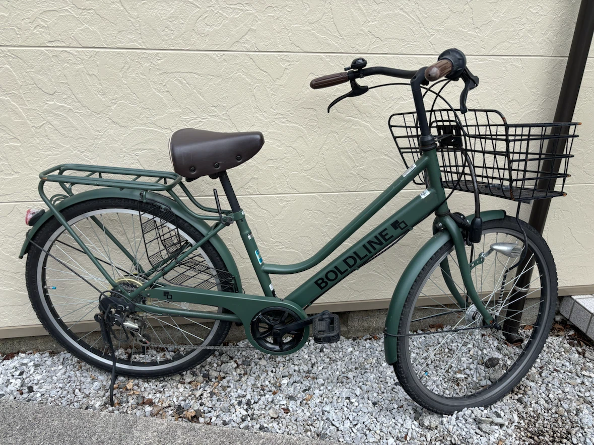 ASAHI あさひ ボールドライン カーキ 自転車