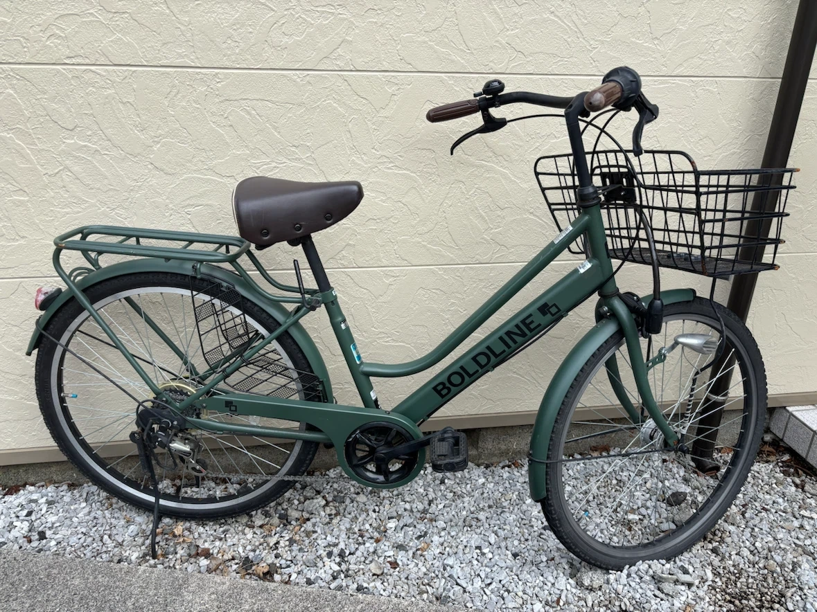 ASAHI あさひ ボールドライン カーキ 自転車