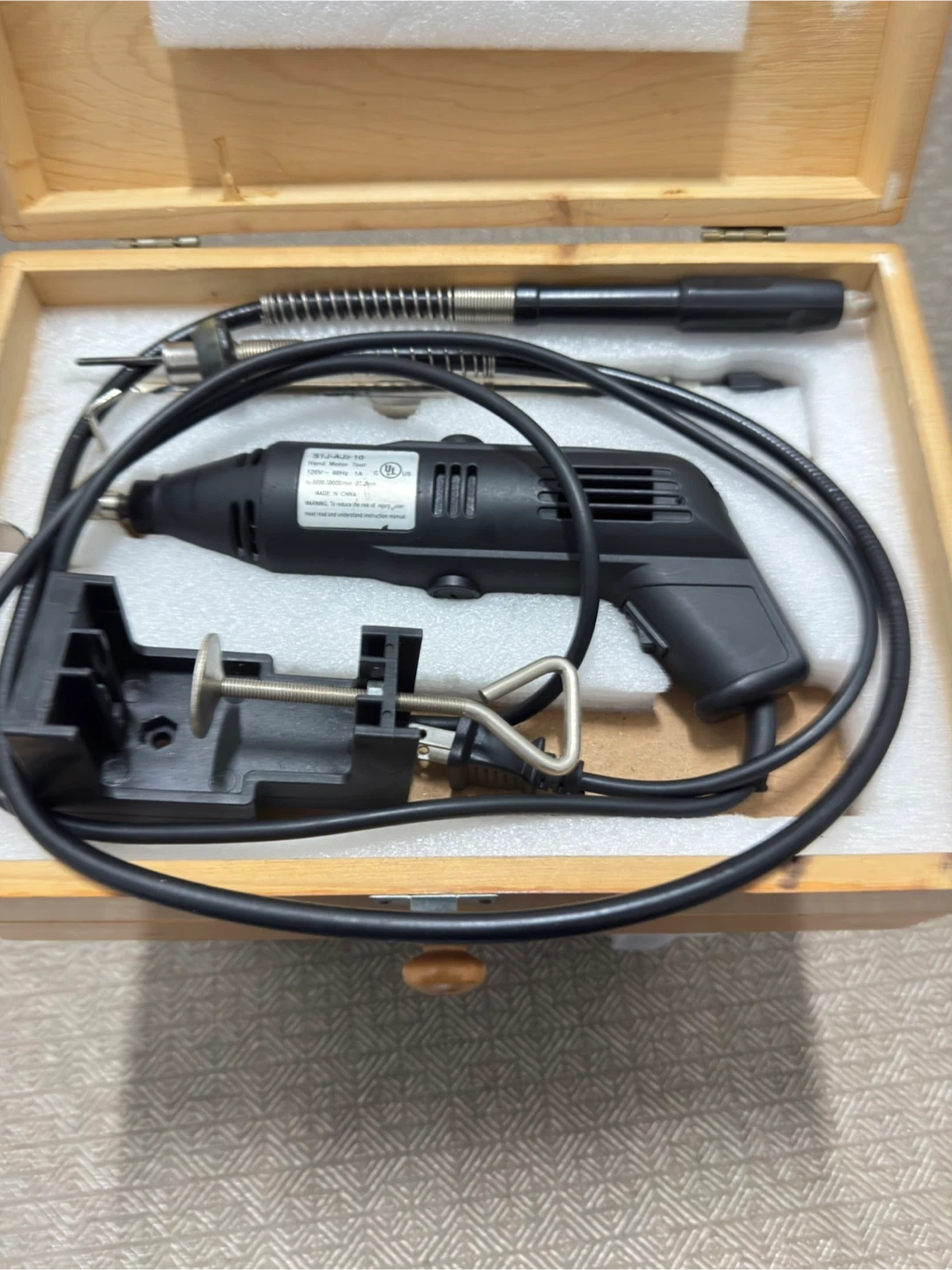 ルーター工具セット 木箱収納の写真2枚目