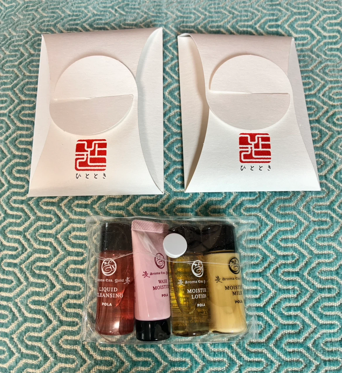 ポーラスキンケアセットaroma ess.gold ひととき