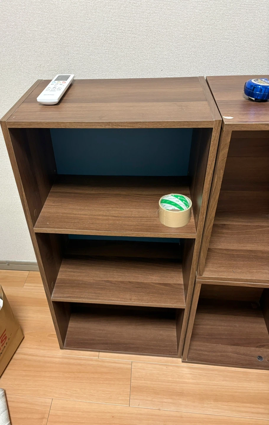 (1個〜)木製オープンシェルフ 収納棚 カラーボックスの写真2枚目